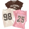 Pink Brown White