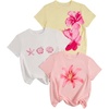 Yellow Pink White