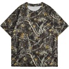 image:imageRoseSeek Mens Big and Tall Camo Shirt for Men Short Sleeve Y2k Camouflage Hunting T Shirt Graphic TeesMulti Brown