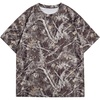 image:imageRoseSeek Mens Big and Tall Camo Shirt for Men Short Sleeve Y2k Camouflage Hunting T Shirt Graphic TeesMulticolor Brown