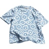 image:imageRoseSeek Mens Camo Baggy T Shirts Short Sleeve Crewneck Drop Shoulder Summer TopsWhite