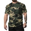image:imageRoseSeek Mens Camouflage T Shirts Short Sleeve Crew Neck Camo Summer Tee Tops Hunting Outdoor ClothesMedium Green
