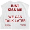 image:imageRoseSeek Mens Cap Sleeve Graphic Tees Crewneck Summer T Shirts Crop Tops StreetwearSolid White