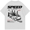 image:imageRoseSeek Mens Letter Graphic Tees Short Sleeve T Shirts Casual Streetwear  Crew Neck Short Sleeve Casual StreetwearWhite