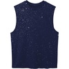 image:imageRoseSeek Mens Rhinestone Glitter Tank Top Crew Neck Sleeveless Tops Casual Party ClubwearRoyal Blue