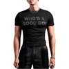 image:imageRoseSeek Mens Rhinestone Letter Y2K T Shirts Short Sleeve Crew Neck Fitted Tee Tops Summer TopBlack