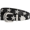 image:imageRoseSeek Mens Y2k Star Rhinestone Studded Belts Glitter Vintage Punk Waist Belts Street AccessoriesSolid Black