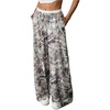 image:imageRoseSeek Womens Camo Pants Wide Leg Baggy Sweatpants Drawstring Waist Y2k Stweat Pants Joggers StreetwearGrey