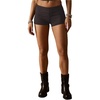 image:imageRoseSeek Womens Low Rise Booty Shorts Elastic Waist Skinny Y2K Mini Shorts Hot Pants StreetwearBrown