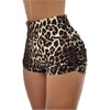 image:imageRoseSeek Womens Micro Shorts Elastic Waist Skinny Mini Shorts Casual Low Rise Y2K Shorts LoungeBrown