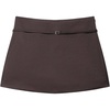 image:imageRoseSeek Womens Zip Up Skort Low Rise Mini Skirt A Line Belted Going Out ShortsBrown