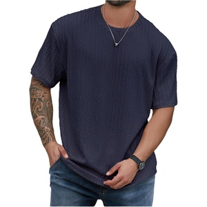 image:imageMens Big and Tall Shirts Textured Knit Tshirt Shirts Casual Summer Tops TrendyRoyal Blue