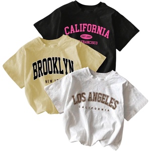 image:imageRoseSeek Girls 3 Packs T Shirts Set Letter Graphic Tees Short Sleeve Crew Neck Summer Tee ShirtBlack White Yellow