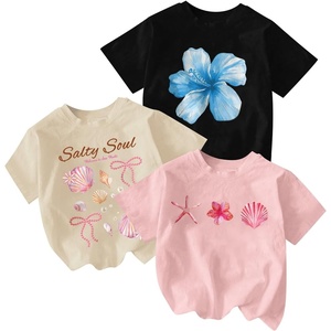 image:imageRoseSeek Girls Bow Cherry Graphic Tees Short Sleeve Crewneck Cute T Shirts Tops for Teens Summer TopsBlack Beige Pink