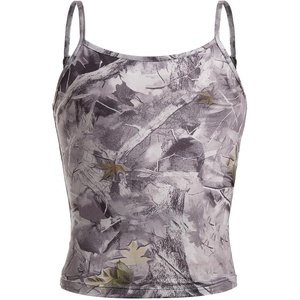 image:imageRoseSeek Girls Camo Graphic Camisole Tops Spaghetti Strap Vintage Summer Crop Tank Tops TrendyMulticolor Camo