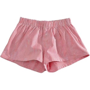 image:imageRoseSeek Girls Camo Shorts Letter Patched Elastic Waist Summer Shorts with PocketsRed