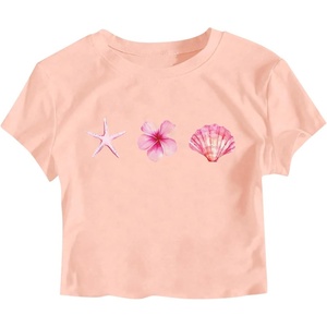 image:imageRoseSeek Girls Letter Bow Graphic Tees Short Sleeve Crewneck Cute Shirts for Teen Girls TrendyGraphic Pink