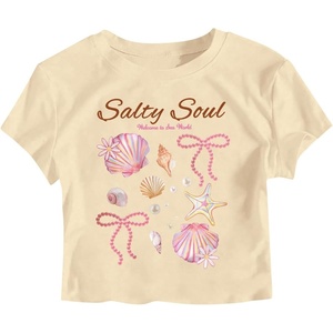 image:imageRoseSeek Girls Letter Bow Graphic Tees Short Sleeve Crewneck Cute Shirts for Teen Girls TrendyPink Apricot