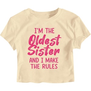 image:imageRoseSeek Girls Letter Bow Graphic Tees Short Sleeve Crewneck Cute Shirts for Teen Girls TrendyPrint Apricot