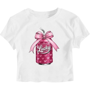 image:imageRoseSeek Girls Letter Bow Graphic Tees Short Sleeve Crewneck Cute Shirts for Teen Girls TrendyPure White