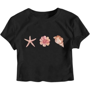 image:imageRoseSeek Girls Letter Bow Graphic Tees Short Sleeve Crewneck Cute Shirts for Teen Girls TrendyShell Black