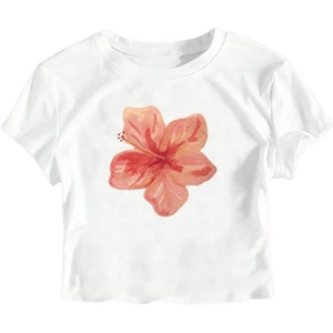 image:imageRoseSeek Girls Letter Bow Graphic Tees Short Sleeve Crewneck Cute Shirts for Teen Girls TrendyWhite Orange