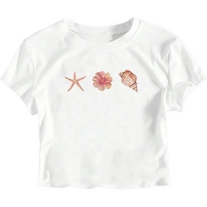 image:imageRoseSeek Girls Letter Bow Graphic Tees Short Sleeve Crewneck Cute Shirts for Teen Girls TrendyWhite Patterned