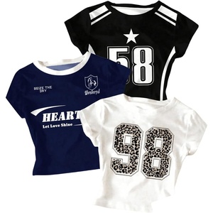 image:imageRoseSeek Girls Shirts 3 Packs Graphic Tees Vacation Hibiscus Top Crewneck Short Sleeve Cute Tops Summer Slim Fit T ShirtBlue Black White
