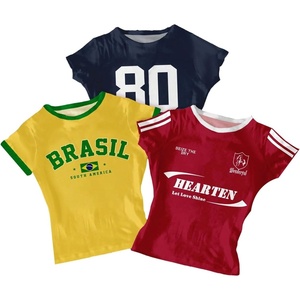 image:imageRoseSeek Girls Shirts 3 Packs Graphic Tees Vacation Hibiscus Top Crewneck Short Sleeve Cute Tops Summer Slim Fit T ShirtRed Yellow Blue