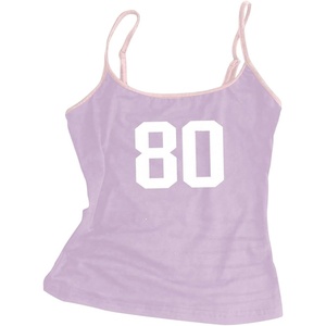 image:imageRoseSeek Girls Sleeveless Jersey Shirts Number Graphic Camisole Tops Workout Sports Y2K TopPurple