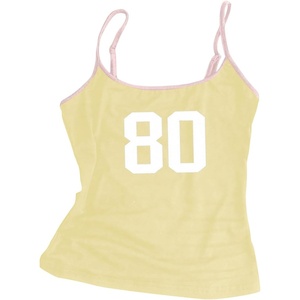 image:imageRoseSeek Girls Sleeveless Jersey Shirts Number Graphic Camisole Tops Workout Sports Y2K TopYellow