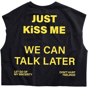 image:imageRoseSeek Mens Cap Sleeve Graphic Tees Crewneck Summer T Shirts Crop Tops StreetwearBlack Yellow