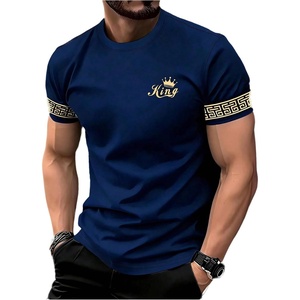 image:imageRoseSeek Mens Color Block Short Sleeve Tee Shirts Casual Crewneck T Shirt Trendy Summer TopsMulticolor Blue