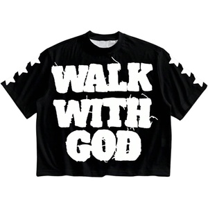 image:imageRoseSeek Mens Letter Graphic Tees Short Sleeve Crew Neck TShirts Tops Black Large