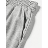 image:imageRoseSeek Mens 34 Length Sweatpants Drawstring Waist Straight Leg Sports Cropped Pants with Pockets StreetwearGrey