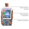image:imageRoseSeek Mens Number Graphic Short Cap Sleeve Tank Tops Summer Crew Neck Baggy Workout Muscle TShirtsWhite Graphic