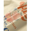 image:imageRoseSeek Womens Graphic Tube Top Letter Fruit Strapless Bandeau Y2K Going Out Summer Crop Tops StreetwearApricot