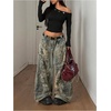 image:imageRoseSeek Womens Grommet Eyelet Off Shoulder Top Slim Fit Crop Tops Y2k Tops Fall OutfitsBlack