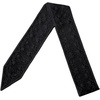 image:imageRoseSeek Womens Lace Sheer Mesh Waist Scarves Lightweight Thin Skinny Scarfs Shawl Fashion AccessoriesBlack Lace