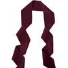 image:imageRoseSeek Womens Lace Sheer Mesh Waist Scarves Lightweight Thin Skinny Scarfs Shawl Fashion AccessoriesBurgundy