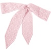 image:imageRoseSeek Womens Lace Sheer Mesh Waist Scarves Lightweight Thin Skinny Scarfs Shawl Fashion AccessoriesRust Pink