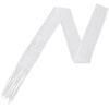image:imageRoseSeek Womens Lace Sheer Mesh Waist Scarves Lightweight Thin Skinny Scarfs Shawl Fashion AccessoriesSolid White