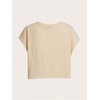 image:imageRoseSeek Womens Plus Size Letter Car Graphic Tees Short Sleeve Crew Neck Crop Tops Summer T ShirtBeige