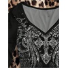 image:imageRoseSeek Womens Rhinestone Graphic Tees Long Sleeve Y2K Gothic T Shirts V Neck 2000s Fall Outfits StreetwearBlack