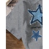 image:imageRoseSeek Womens Star Graphic Letter Print Tee Tops Casual Crewneck Short Sleeve T ShirtStar Light Grey