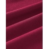 image:imageRoseSeek Womens Turtleneck Cut Out Cold Shoulder Tops Tee Long Sleeve Slim Fit Casual Basic T ShirtDark Red