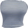 Striped Blue