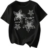 Star Print Black