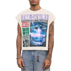 image:imageRoseSeek Mens Number Graphic Short Cap Sleeve Tank Tops Summer Crew Neck Baggy Workout Muscle TShirtsApricot
