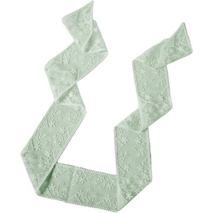 image:imageRoseSeek Womens Lace Sheer Mesh Waist Scarves Lightweight Thin Skinny Scarfs Shawl Fashion AccessoriesGreen